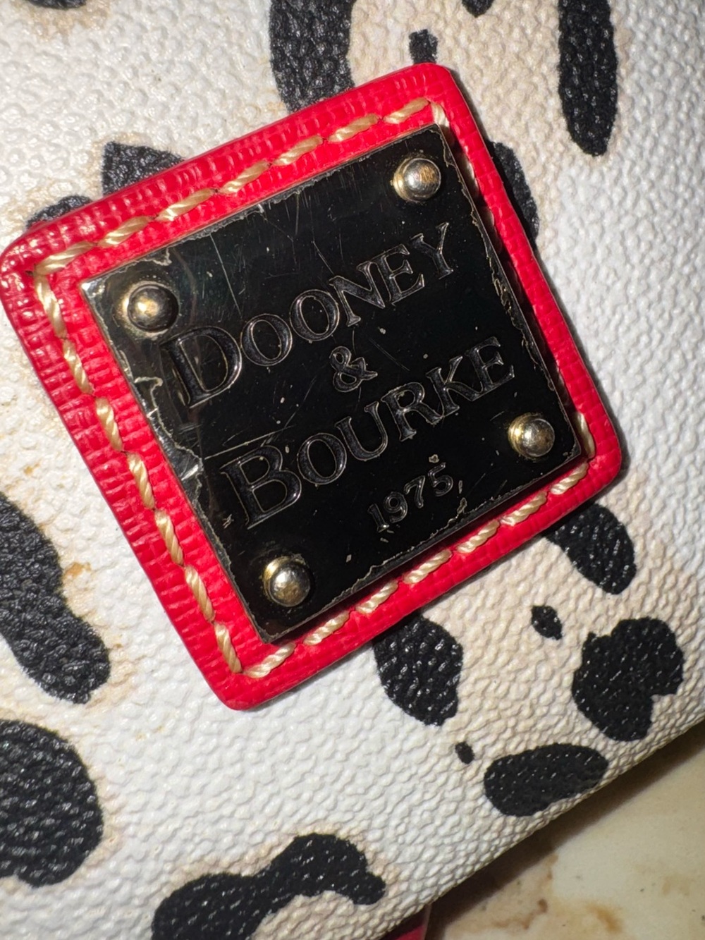 Dooney & Bourke Red Leopard Crossbody - Picture 14 of 14